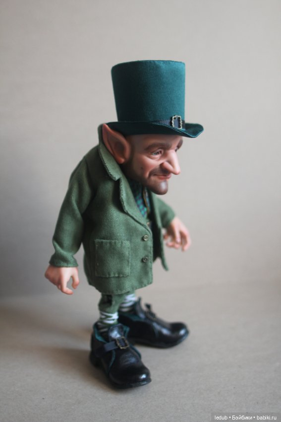 Мистер Грин — Авторские шарнирные куклы своими руками: лепка (фото 7)