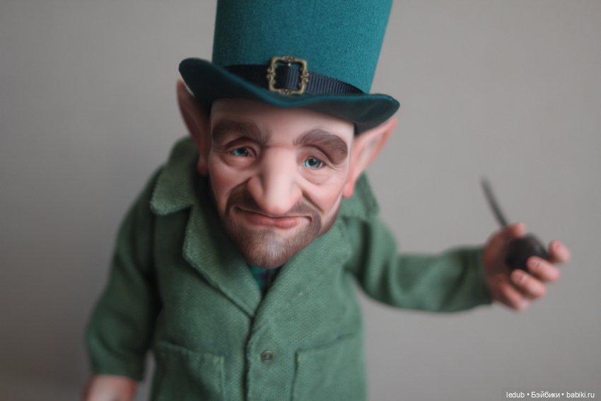 Мистер Грин — Авторские шарнирные куклы своими руками: лепка