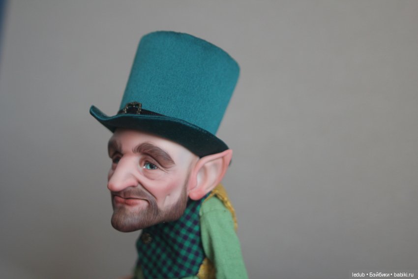 Мистер Грин — Авторские шарнирные куклы своими руками: лепка