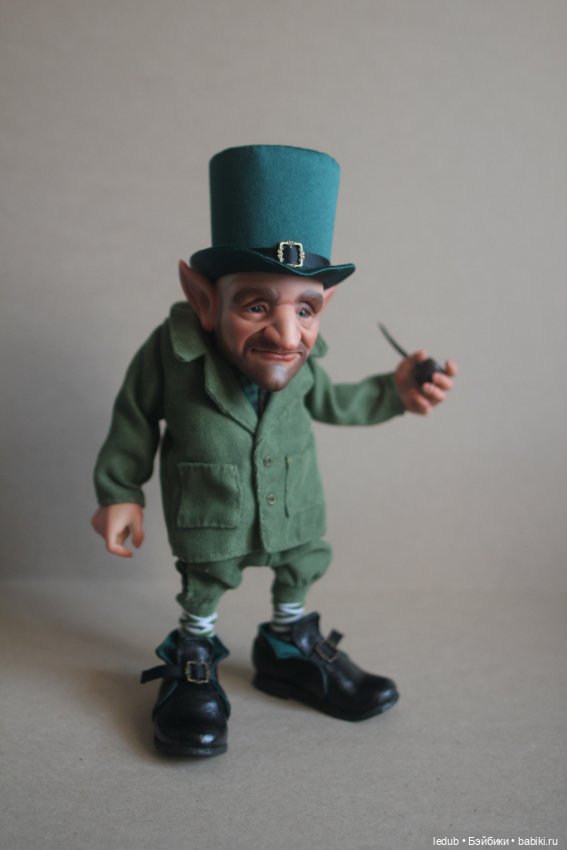 Мистер Грин — Авторские шарнирные куклы своими руками: лепка (фото 10)