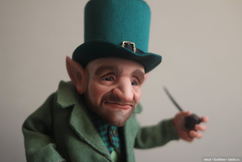 Мистер Грин — Авторские шарнирные куклы своими руками: лепка (фото 9)