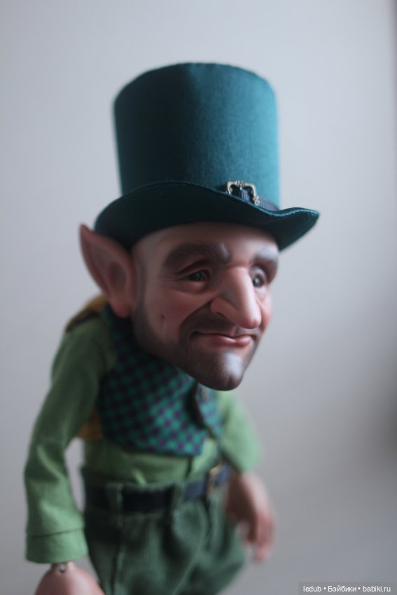 Мистер Грин — Авторские шарнирные куклы своими руками: лепка (фото 2)