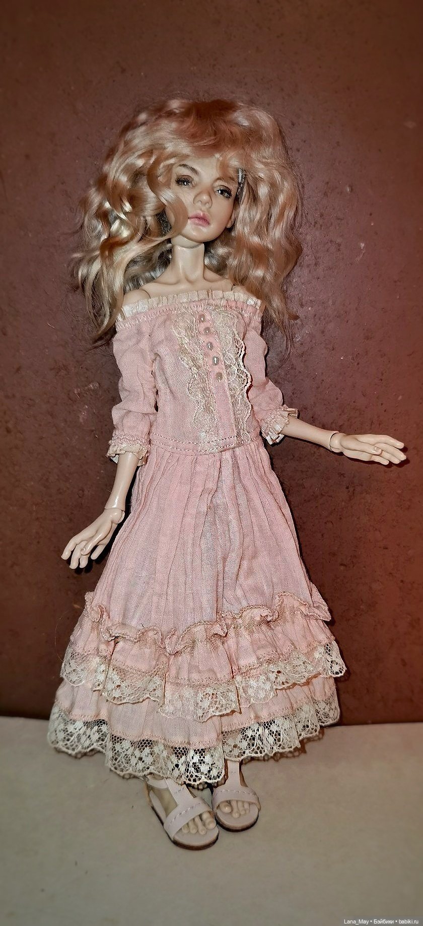 Рюшечки - кружавчики — Одежда и обувь для кукол своими руками: фото (фото 4)