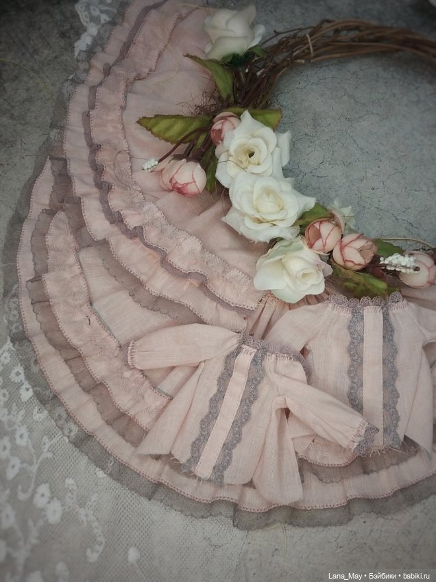 Рюшечки - кружавчики — Одежда и обувь для кукол своими руками: фото