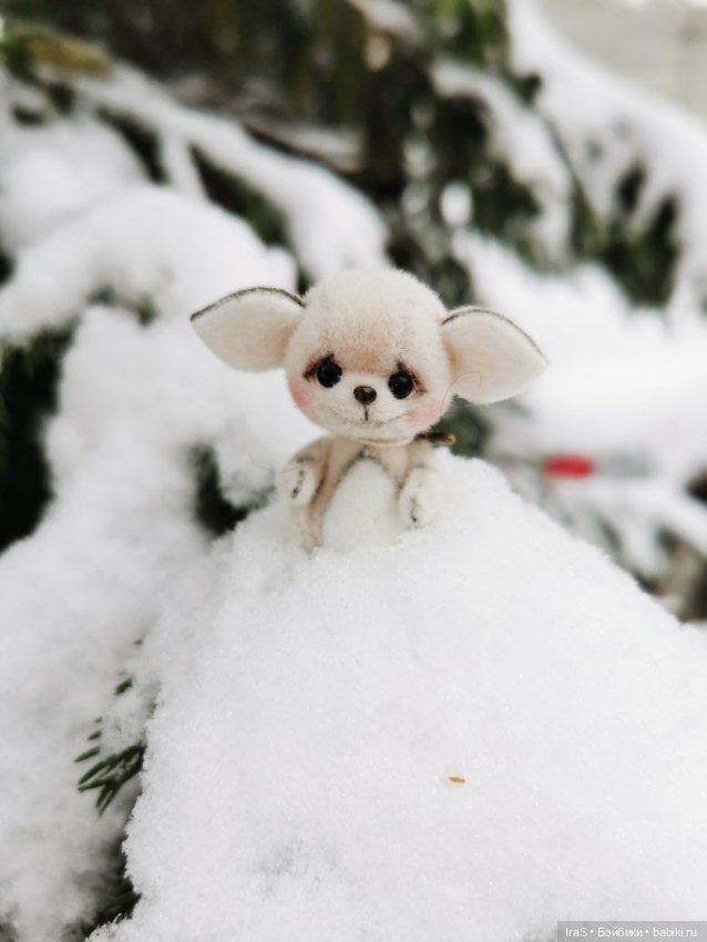Пушистые прогулки — Авторские игрушки из разных материалов: синельная проволока (фото 10)