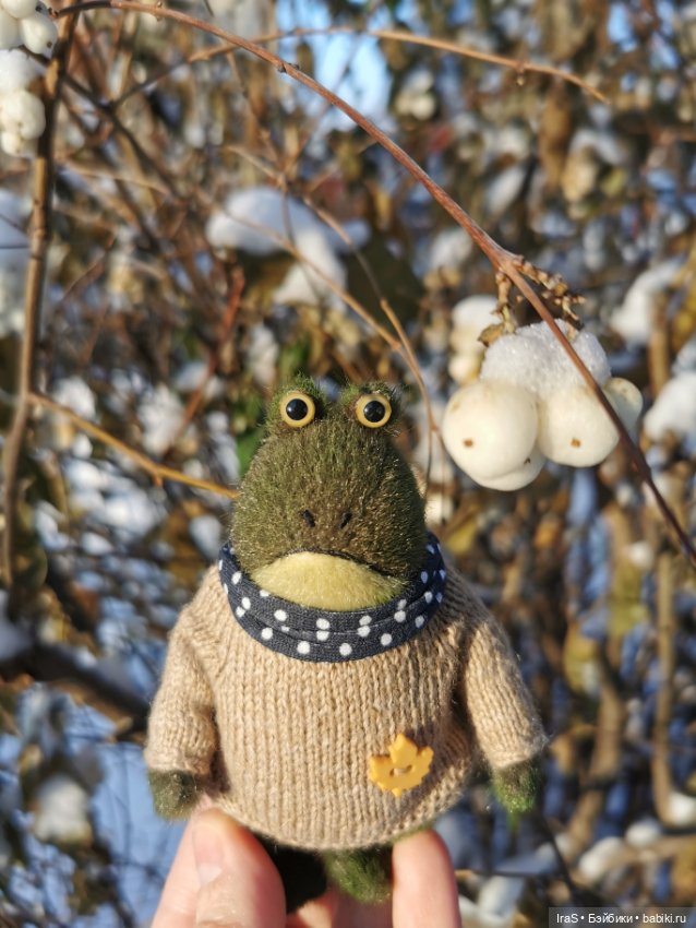 Пушистые прогулки — Авторские игрушки из разных материалов: синельная проволока (фото 7)