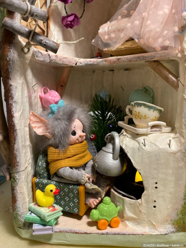 Домик для ауки — Румбоксы и кукольные интерьеры: фото