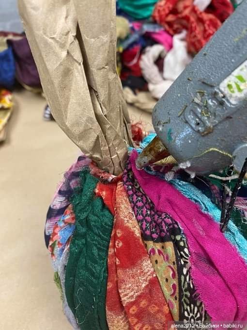 Наши руки не для скуки! Тыква? Ёлочная игрушка (фото 8)