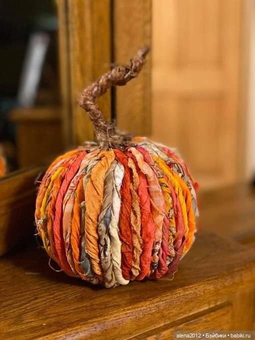 Наши руки не для скуки! Тыква? Ёлочная игрушка