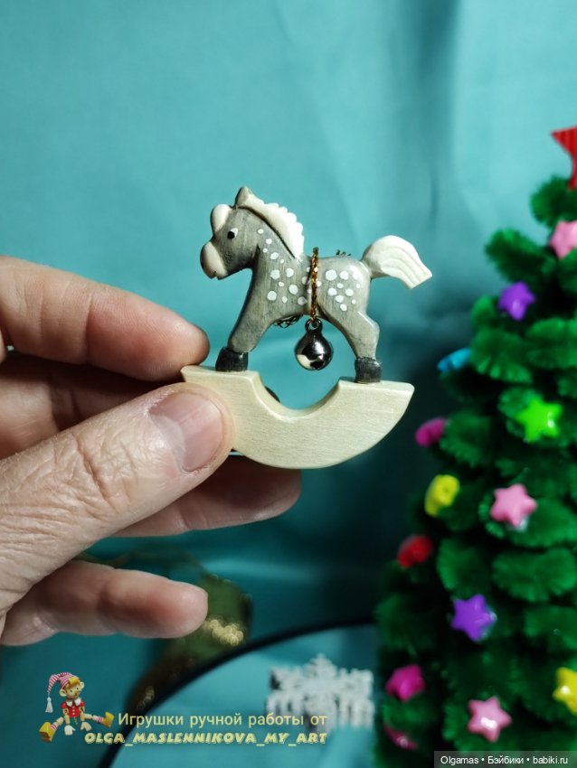 Буратино и лошадка🐎 — Авторские игрушки из дерева: резьба (фото 7)