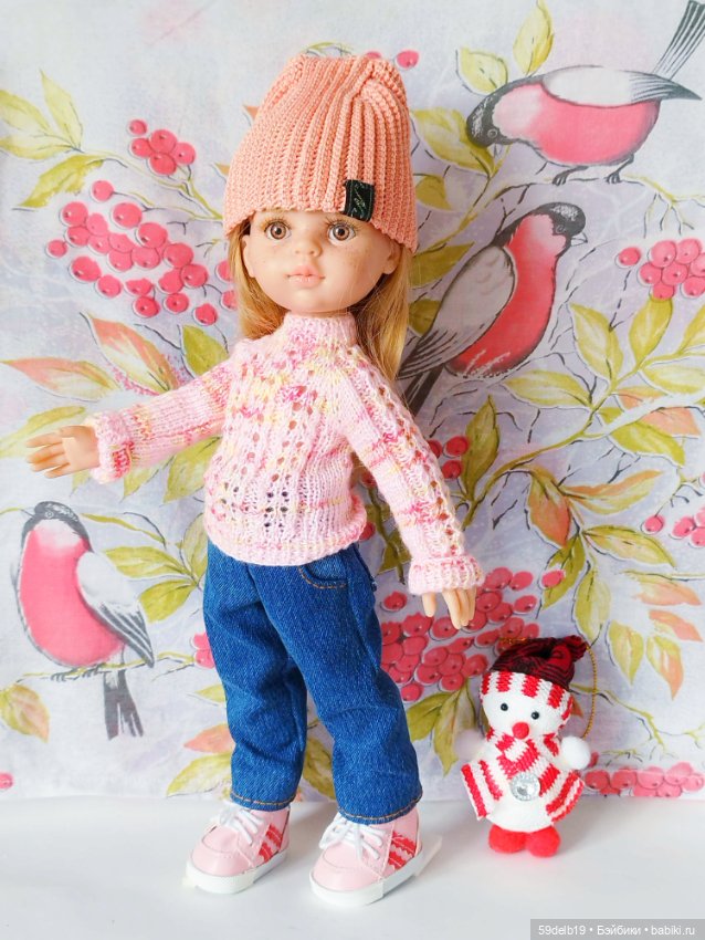 Сидят на ветках снегири — Одежда и обувь для кукол своими руками: фото (фото 9)