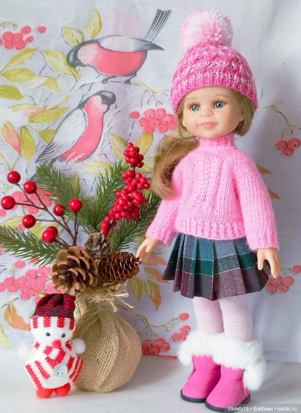 Сидят на ветках снегири — Одежда и обувь для кукол своими руками: фото (фото 7)