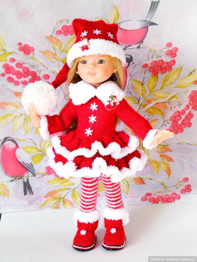 Сидят на ветках снегири — Одежда и обувь для кукол своими руками: фото