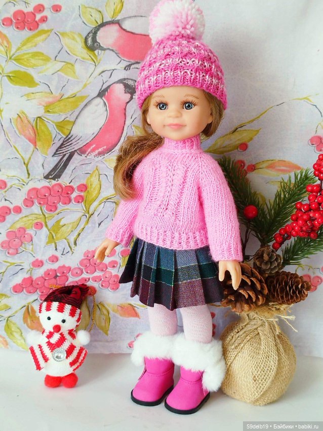 Сидят на ветках снегири — Одежда и обувь для кукол своими руками: фото (фото 6)