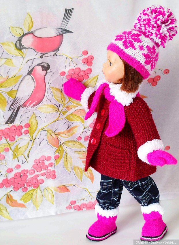 Сидят на ветках снегири — Одежда и обувь для кукол своими руками: фото