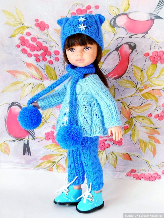 Сидят на ветках снегири — Одежда и обувь для кукол своими руками: фото (фото 4)