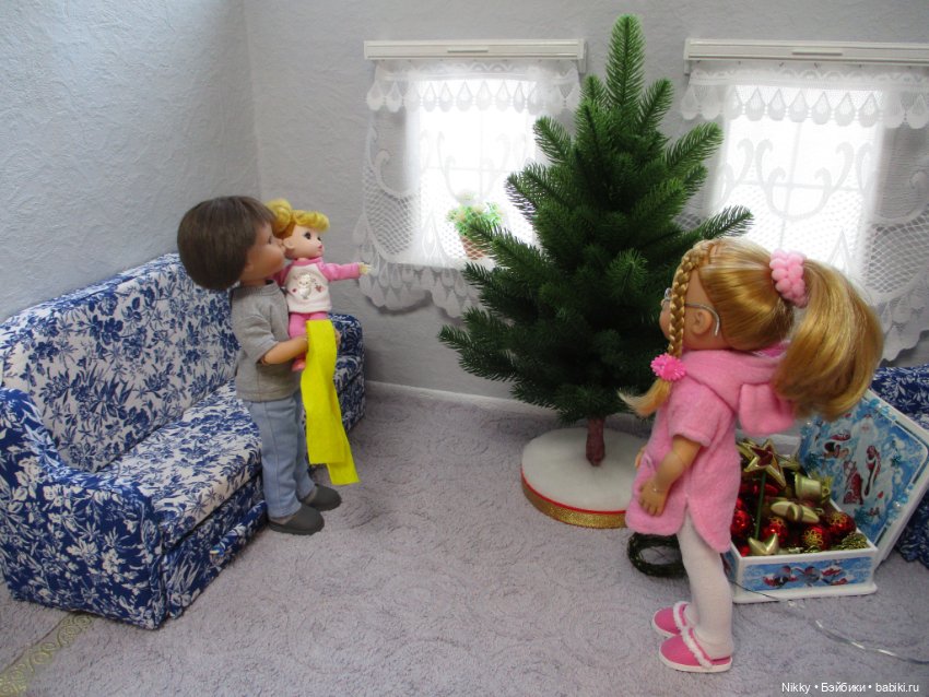 Новогодняя ёлка для кукол Паола Рейна (фото 4)