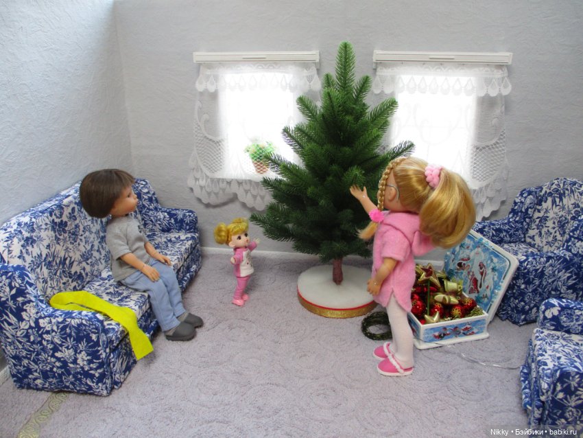 Новогодняя ёлка для кукол Паола Рейна (фото 6)