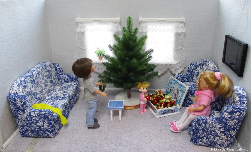 Новогодняя ёлка для кукол Паола Рейна (фото 9)