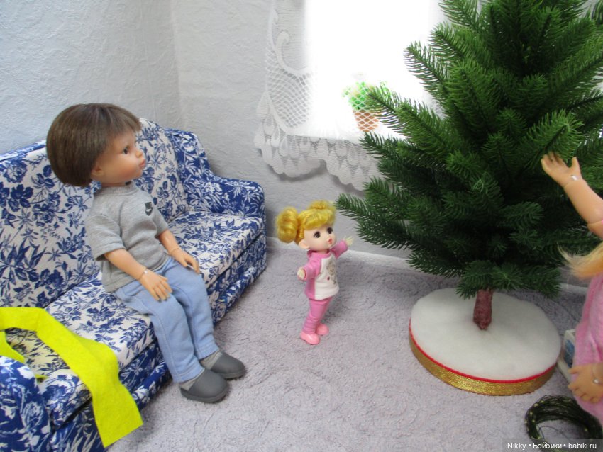 Новогодняя ёлка для кукол Паола Рейна (фото 7)