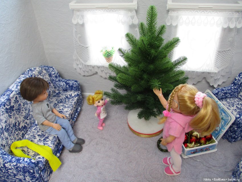 Новогодняя ёлка для кукол Паола Рейна (фото 8)