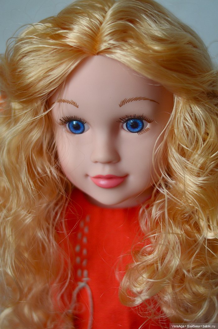"Рыжий кот": неожиданно прекрасная кукла 46 см