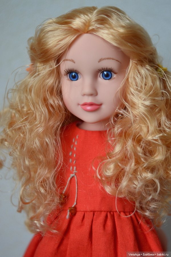 "Рыжий кот": неожиданно прекрасная кукла 46 см (фото 8)