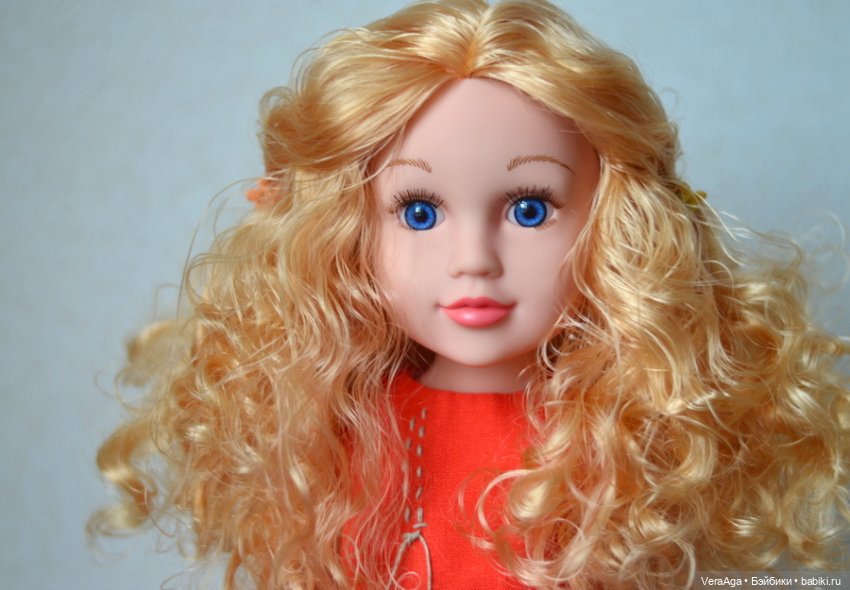 "Рыжий кот": неожиданно прекрасная кукла 46 см
