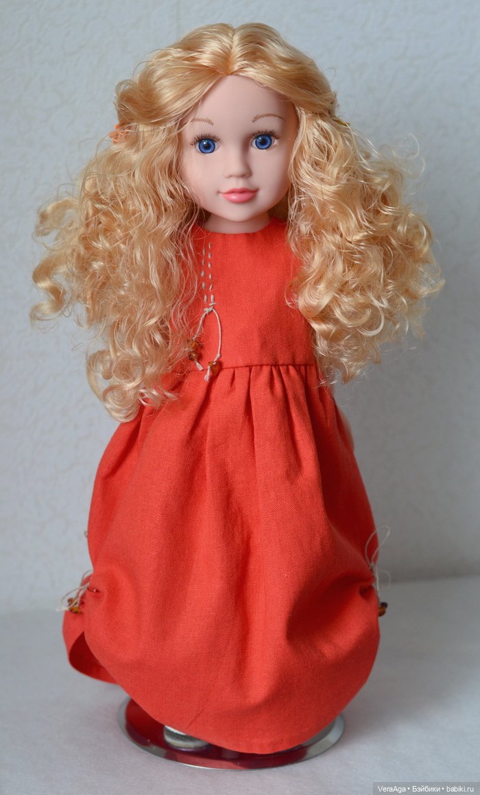 "Рыжий кот": неожиданно прекрасная кукла 46 см (фото 10)