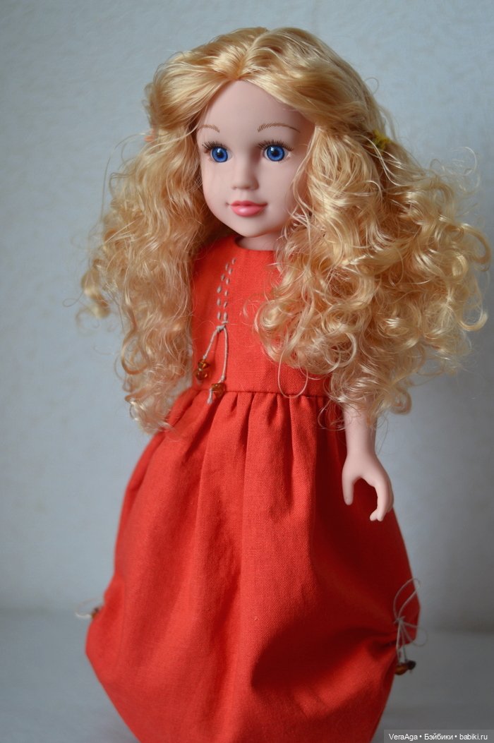 "Рыжий кот": неожиданно прекрасная кукла 46 см