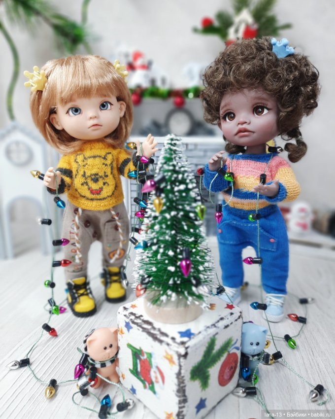 Котики и гирлянда — Фотоистории с куклами BJD (БЖД): сериалы