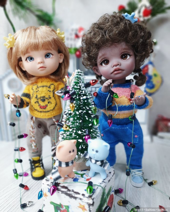 Котики и гирлянда — Фотоистории с куклами BJD (БЖД): сериалы (фото 2)