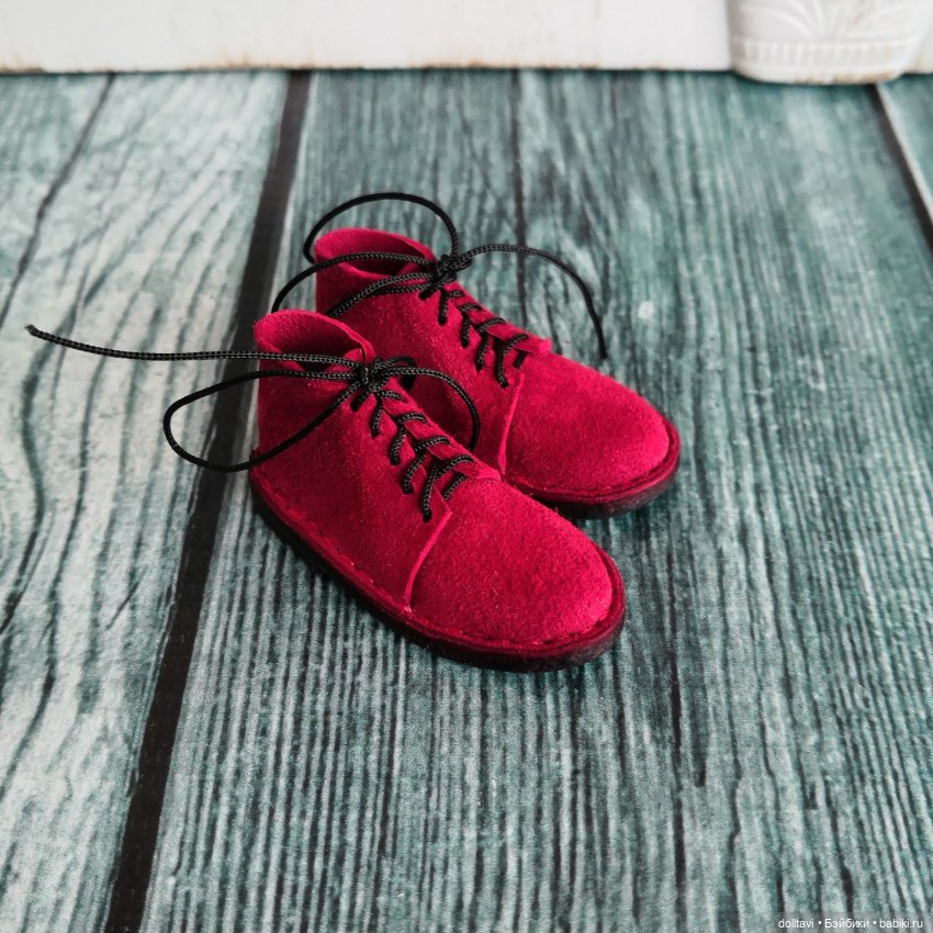 Новые бархатные ботиночки