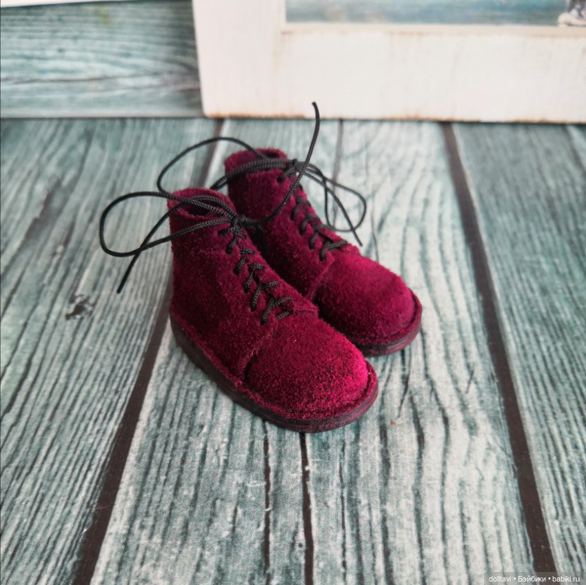 Новые бархатные ботиночки (фото 5)