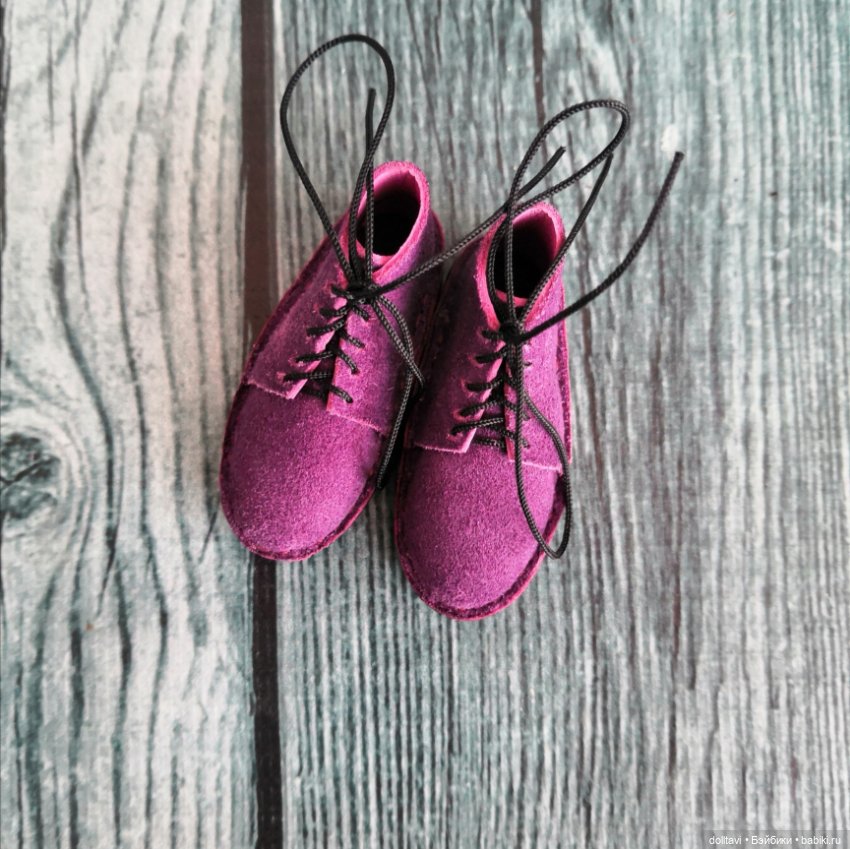 Новые бархатные ботиночки