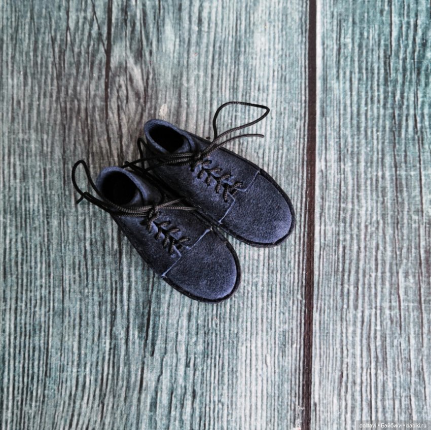 Новые бархатные ботиночки (фото 4)