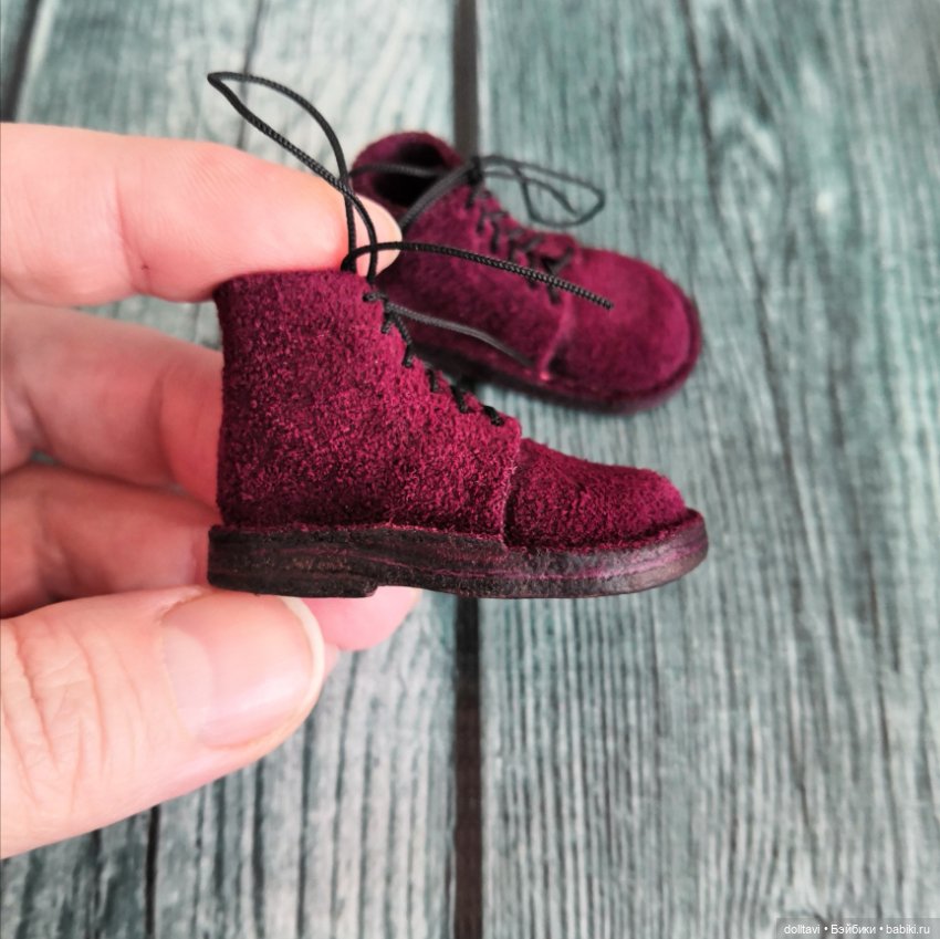 Новые бархатные ботиночки (фото 7)