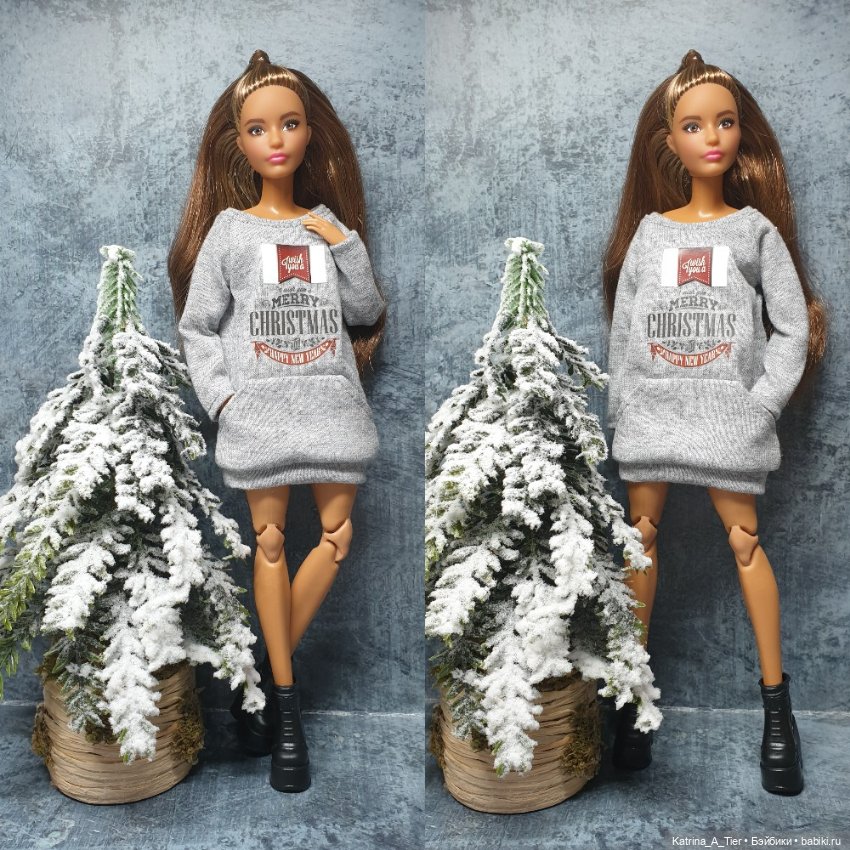Новогоднее 🌲🎄 — Одежда и обувь для кукол своими руками: фото