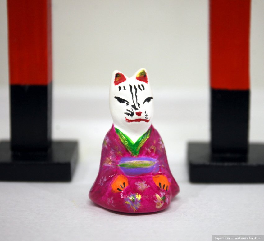 Лиса Инари на мастер-классе музея «Япония Куклы, сказки и легенды» (фото 2)