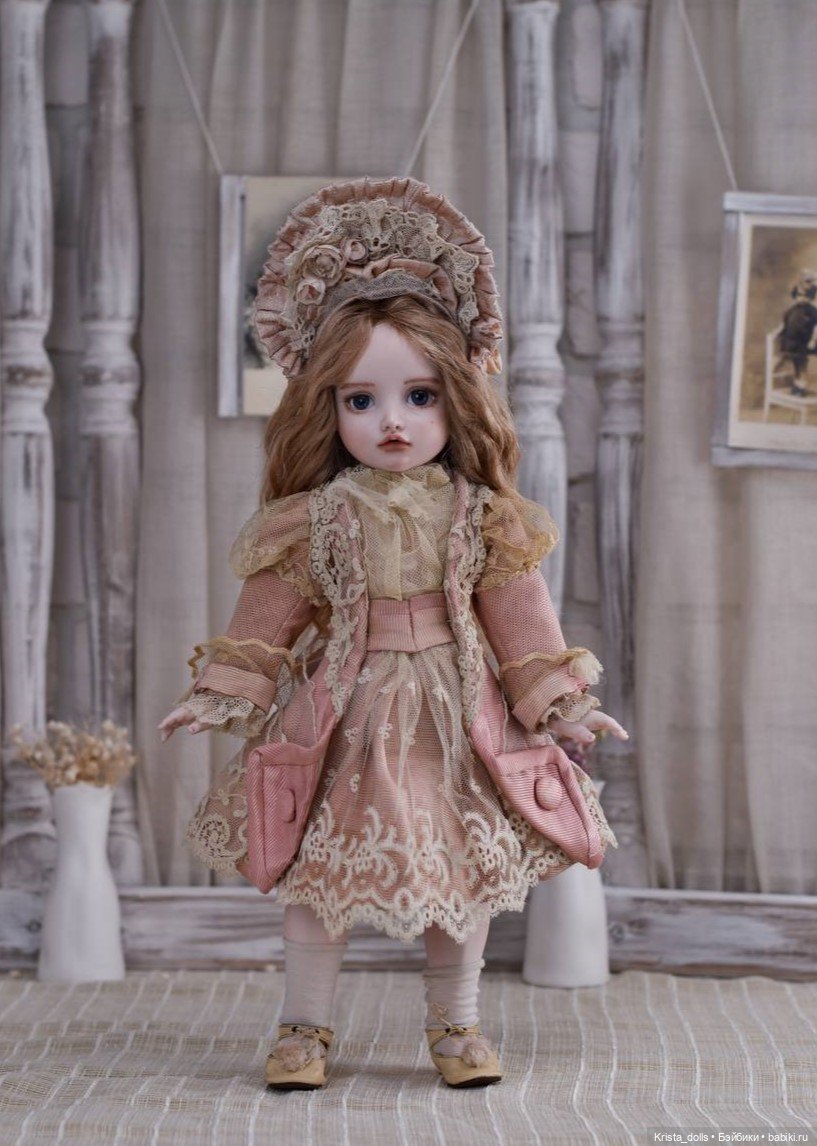 Кукла фарфоровая Мэри — Авторские фарфоровые куклы (OOAK): ручная работа (фото 5)