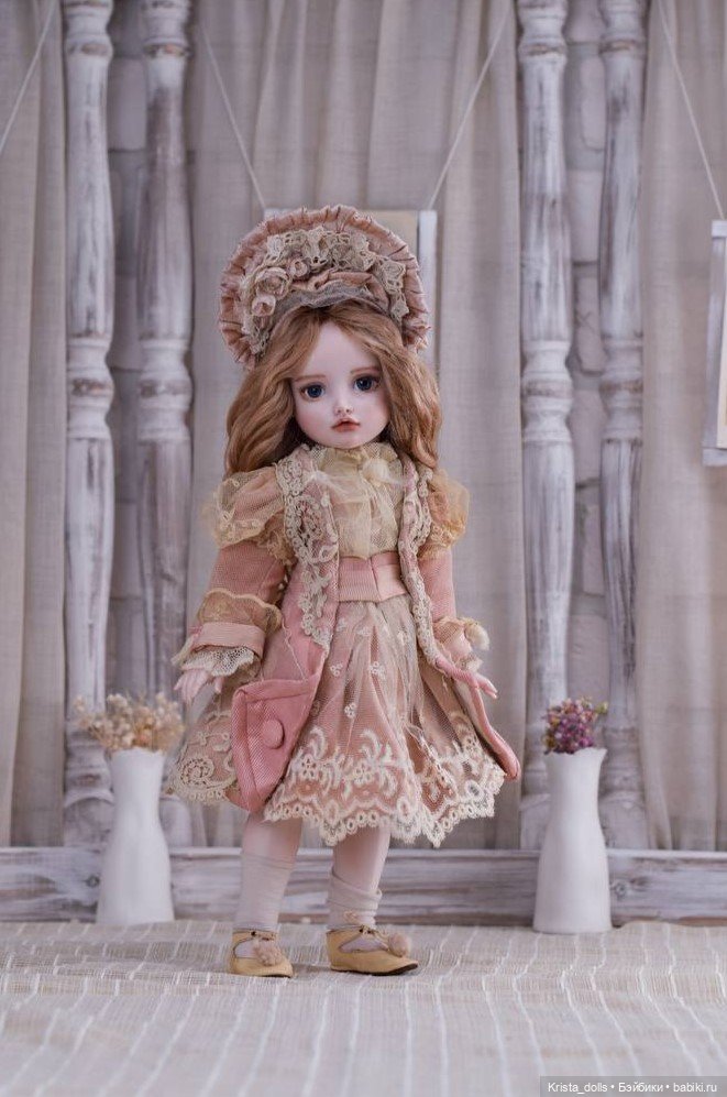 Кукла фарфоровая Мэри — Авторские фарфоровые куклы (OOAK): ручная работа (фото 4)