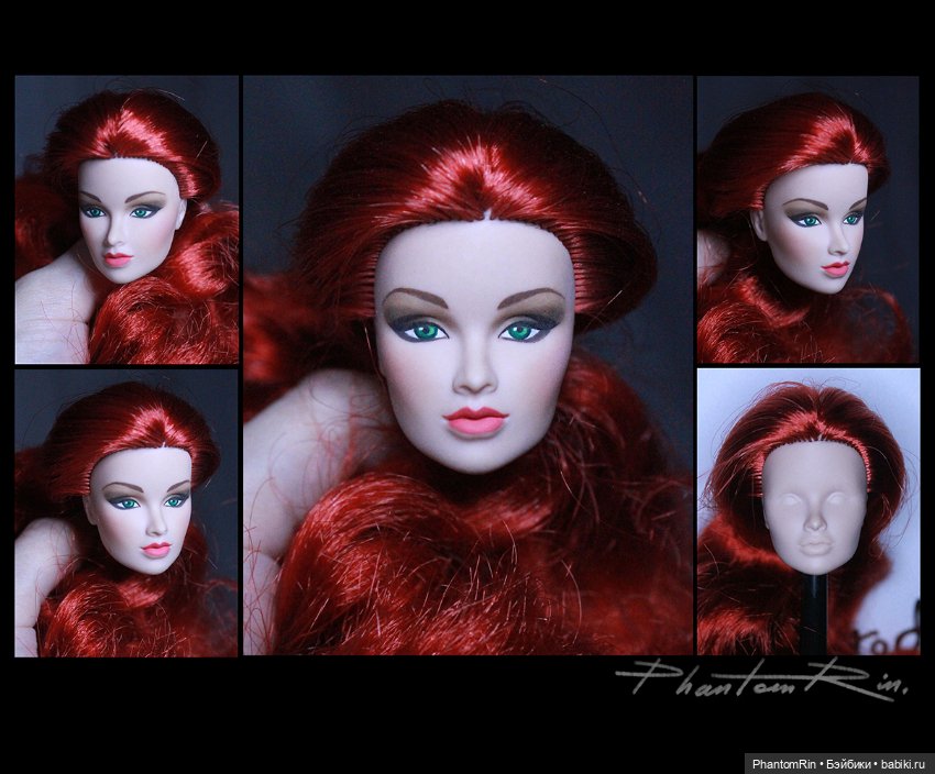 OOAK - Anja-001 — Портретный репейнт (ООАК) фэшн