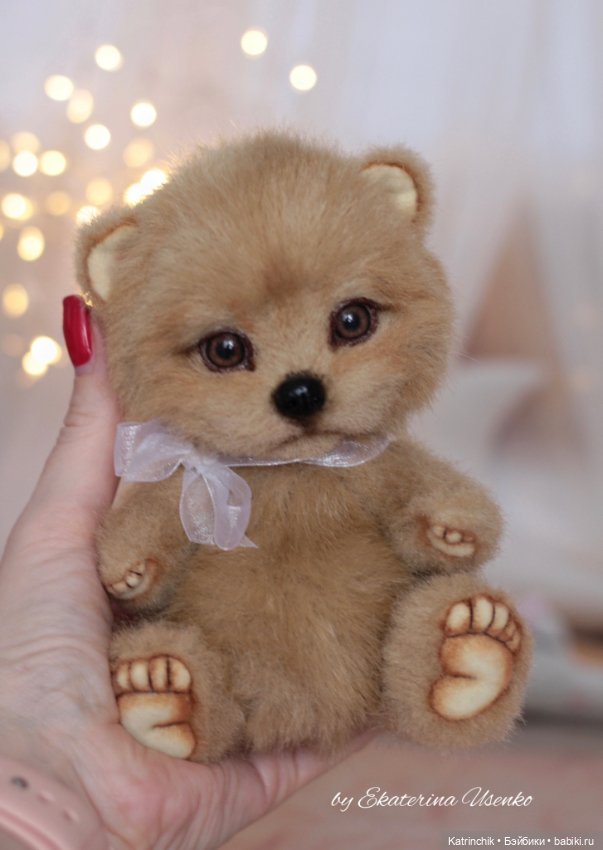 Мишутка — Авторские мишки Тедди и друзья: фото (фото 8)