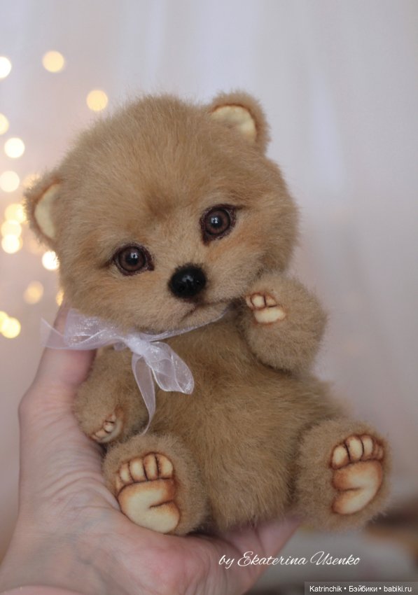 Мишутка — Авторские мишки Тедди и друзья: фото (фото 5)