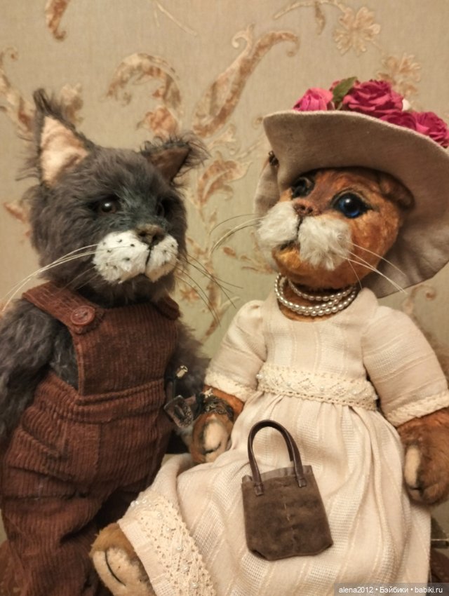 Барышня и хулиган — Домашние фото авторских игрушек: Тедди (фото 5)