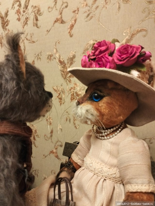 Барышня и хулиган — Домашние фото авторских игрушек: Тедди (фото 8)