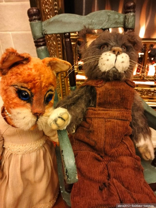Барышня и хулиган — Домашние фото авторских игрушек: Тедди