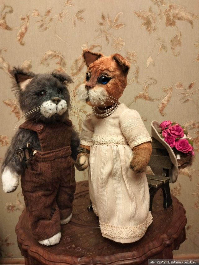 Барышня и хулиган — Домашние фото авторских игрушек: Тедди