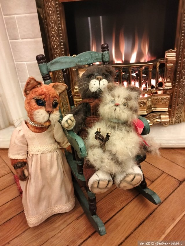 Барышня и хулиган — Домашние фото авторских игрушек: Тедди