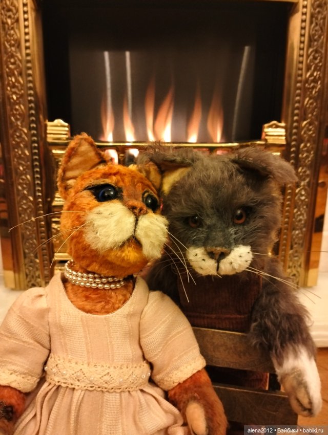 Барышня и хулиган — Домашние фото авторских игрушек: Тедди